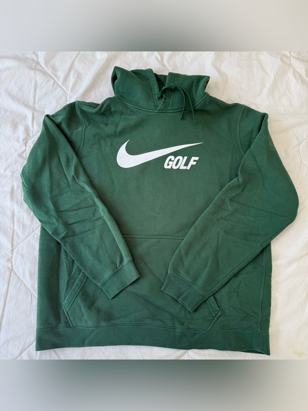 Nike Green 'Golf' Swoosh Pullover Hoodie